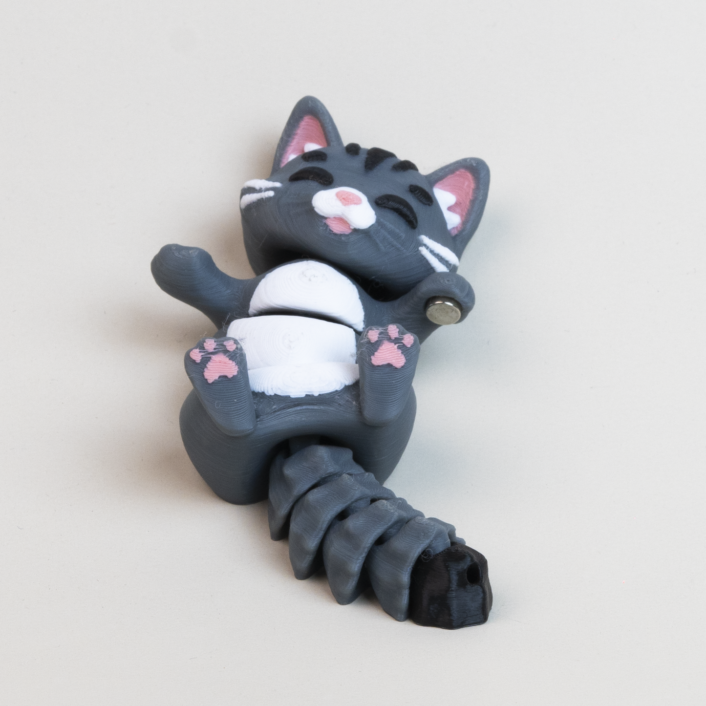 CuteFlexi MagnetiCats | Hand Holding Cats | Fidget Keychain