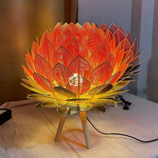 Artisanal Lotus Lamp | PehlaGear Xclusive