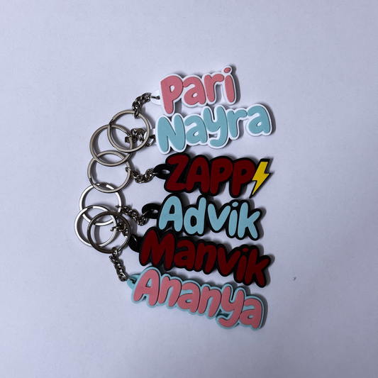 Customised Name Keychain
