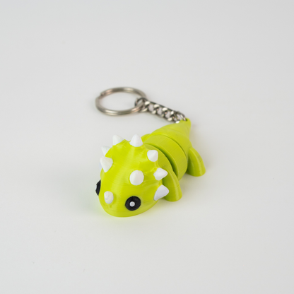 CuteFlexi Triceratops | Fidget Keychain
